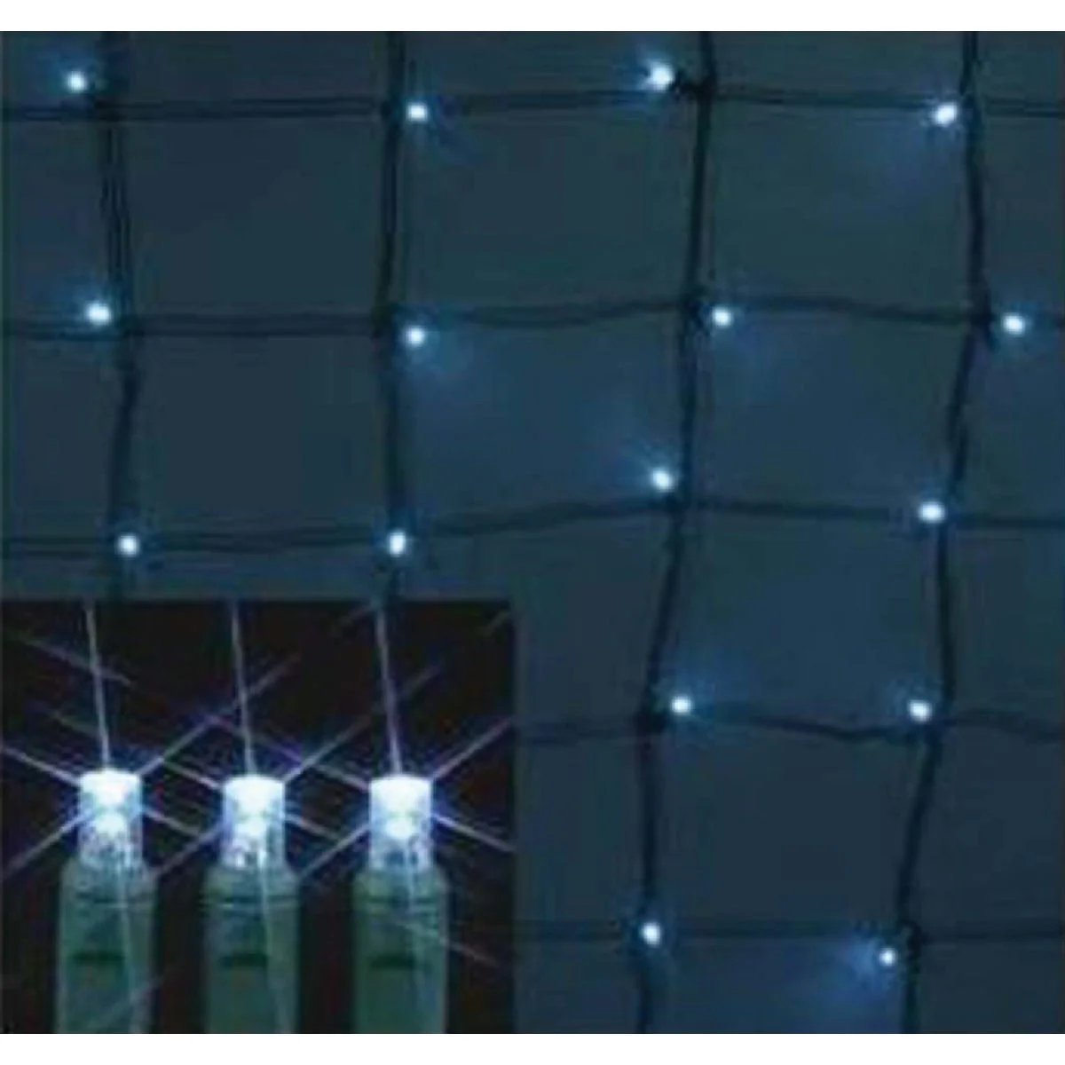 Lightweight J Hofert Clear 70-Bulb M5 LED 4 Ft. x 4 Ft. Net Light Set High-Performance