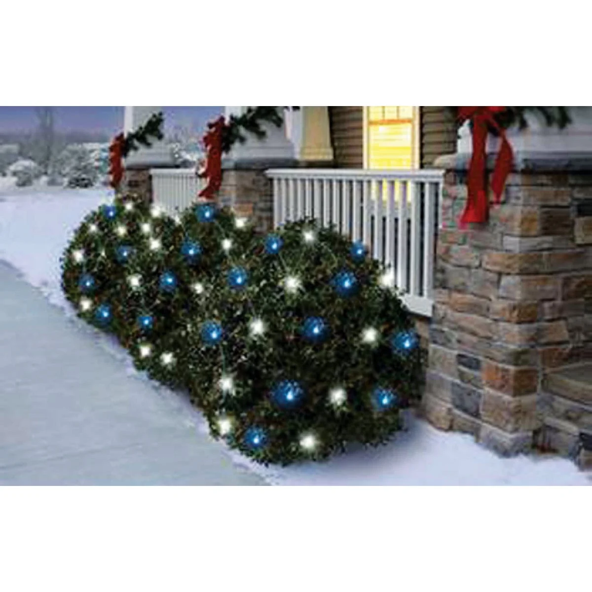 Professional J Hofert 70-Bulb M5 Color Changing LED 4 Ft. x 4 Ft. Net Light Set High-Grade