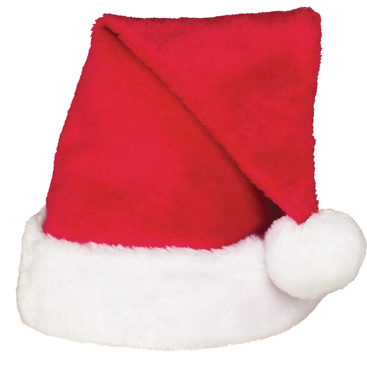 Outstanding Gerson 17 In. Red Plush Santa Hat Selected