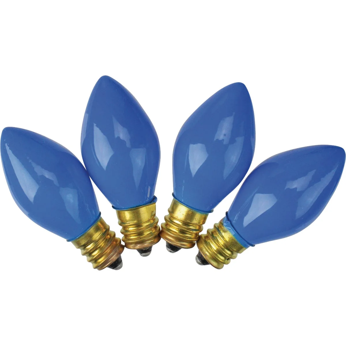 Durable J Hofert C7 Blue Ceramic 125V Light Bulb 4-Pack Exclusive