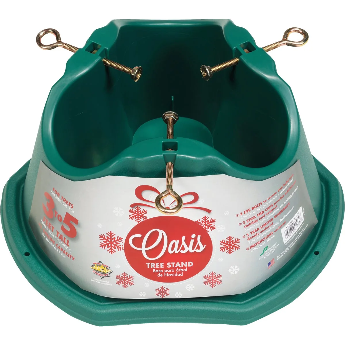 Dependable Oasis 5 Ft. Christmas Tree Stand Reusable