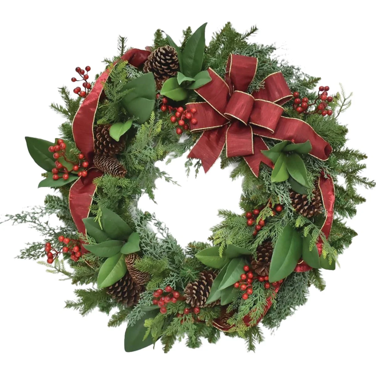 Organic Juliette 30 In. Artificial Wreath Smooth