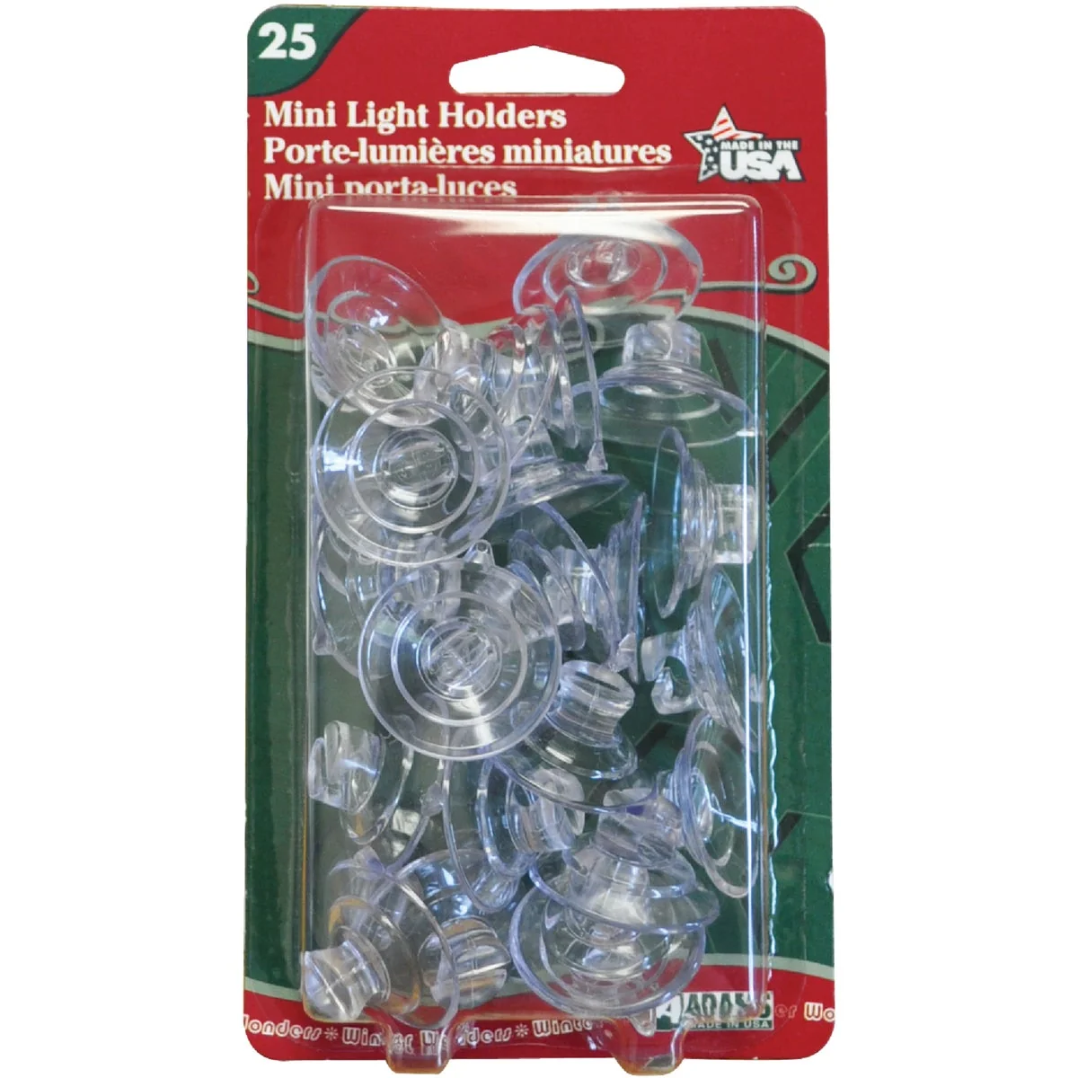 Contemporary Adams Mini 1 2 Lb. Holding Capacity Self-Closing Suction Cup 25-Pack High-Quality