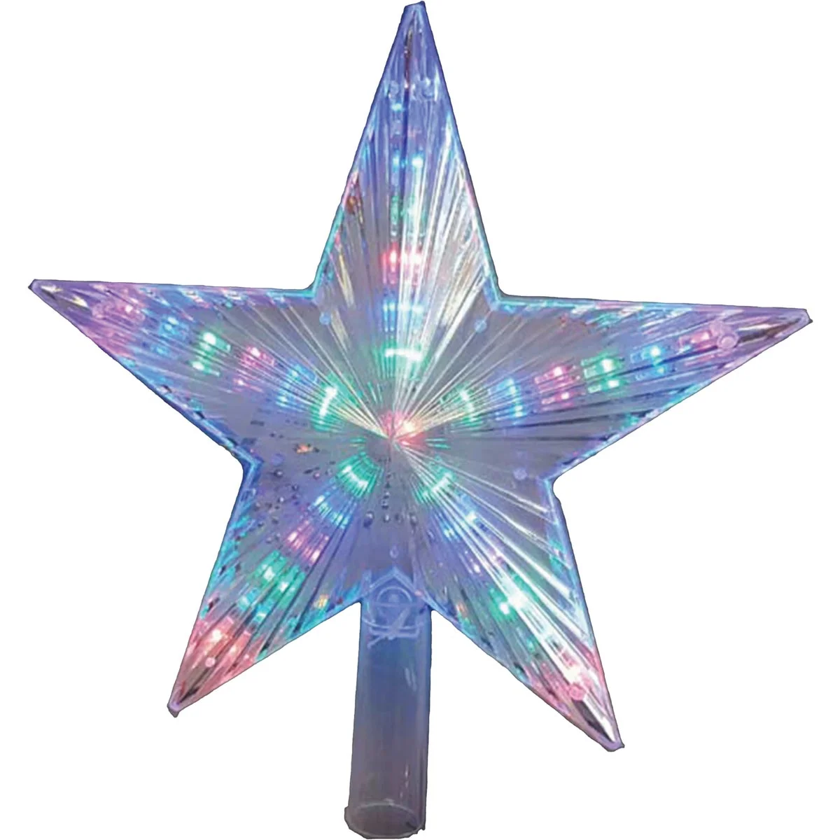 Authentic J Hofert Multi-Color 9 In. LED Christmas Tree Topper Quality