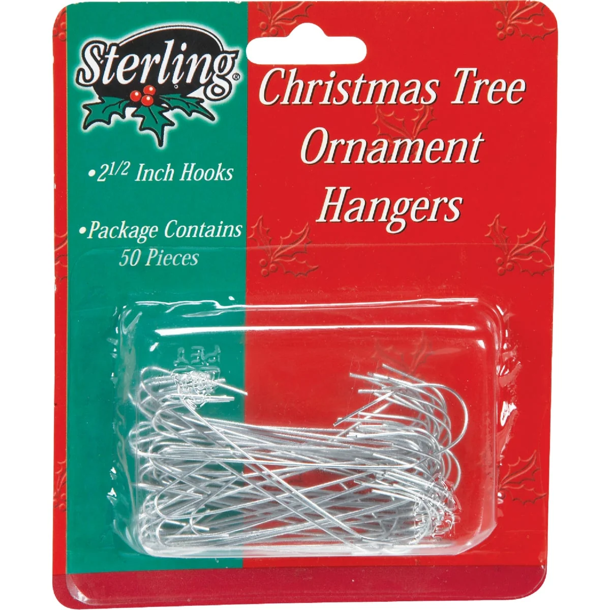 Modern Sterling 2-1 2 In. Silver Christmas Ornament Hooks Advanced