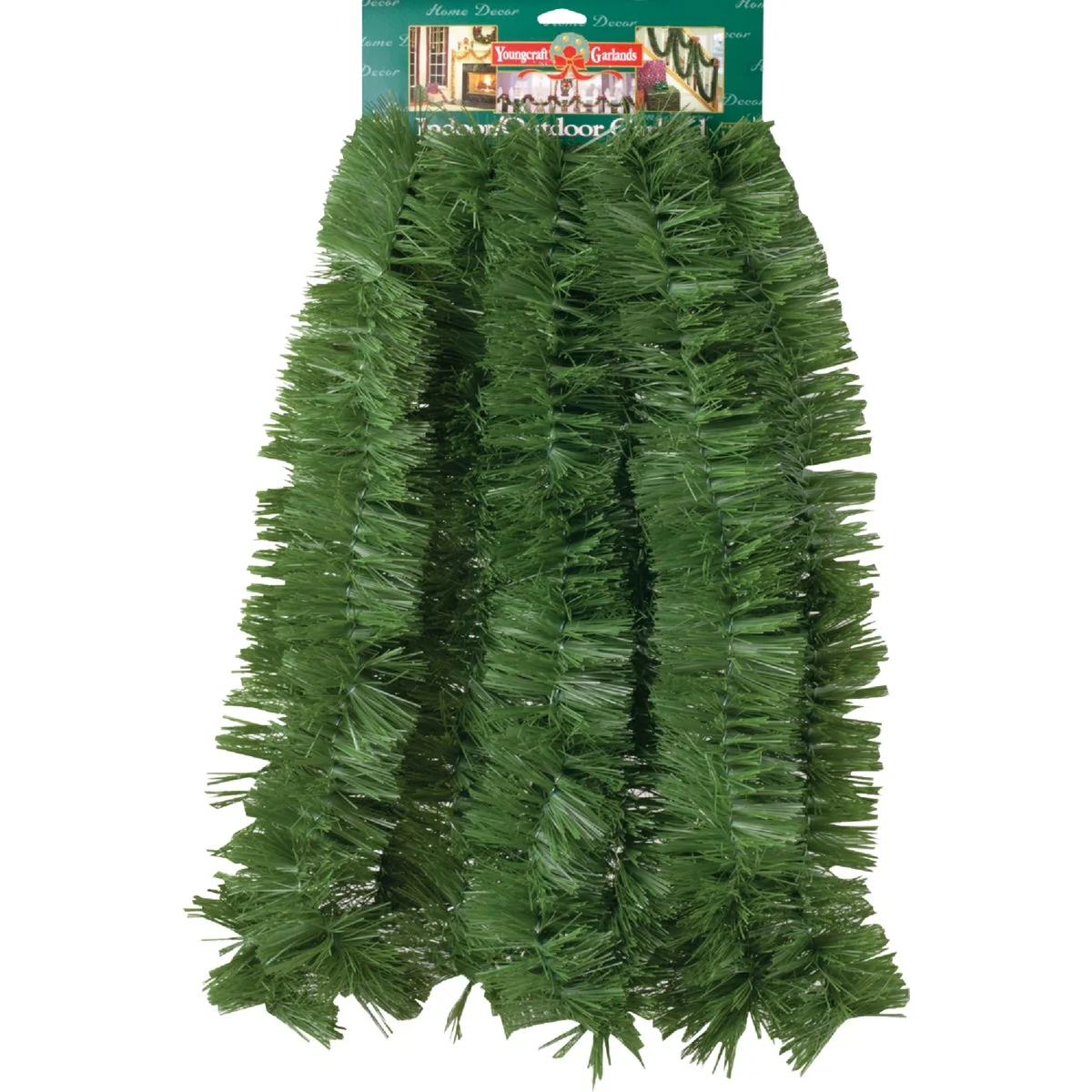 Powerful F C Young 15 Ft. Decorating Pine Garland Green