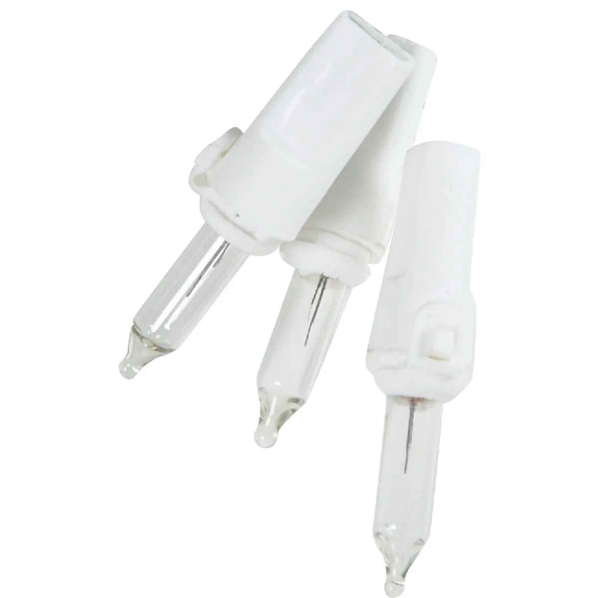 Secure J Hofert Clear 150-Bulb Heavy-Duty Mini Incandescent Icicle Light Set with White Wire Original