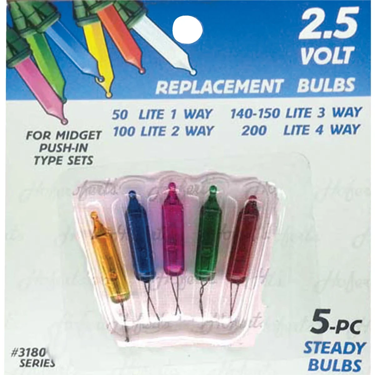 Durable J Hofert Mini Multi 2.5V Light Bulb 5-Pack High-Grade