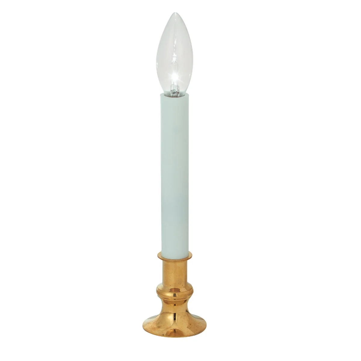 Fine J Hofert Brass Incandescent Electric Candle with Sensor Fashionable