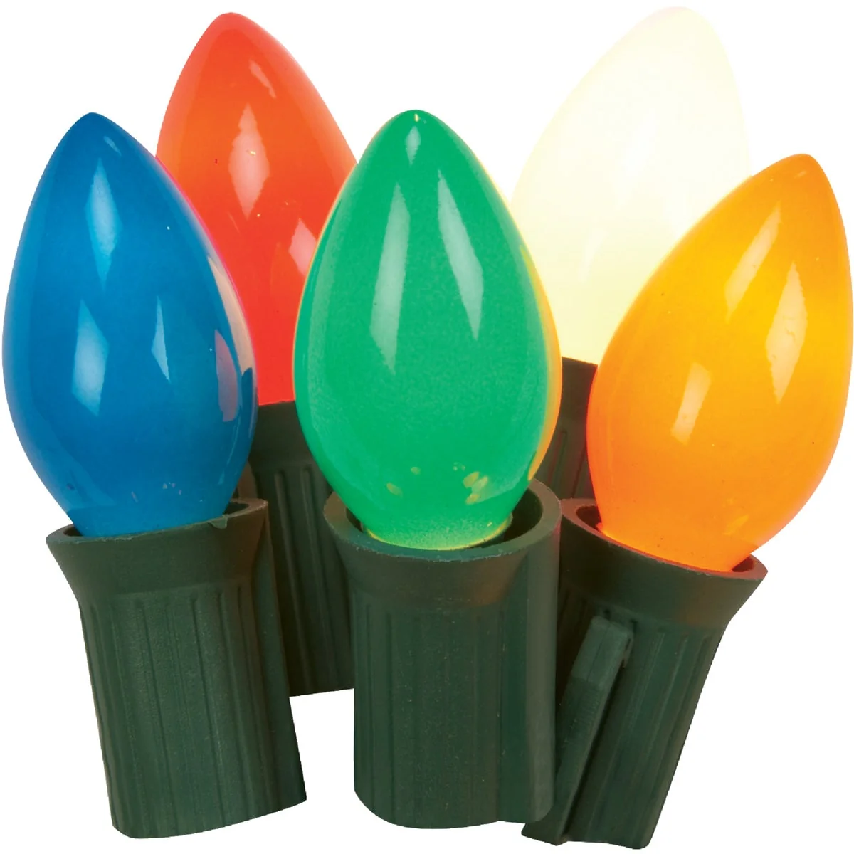 Functional J Hofert Ceramic Multi 25-Bulb C7 Incandescent Light Set Optimized