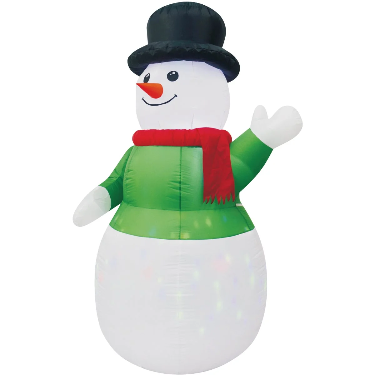 Trendy 7 Ft. LED Kaleidoscope Snowman Airblown Inflatable Traditional