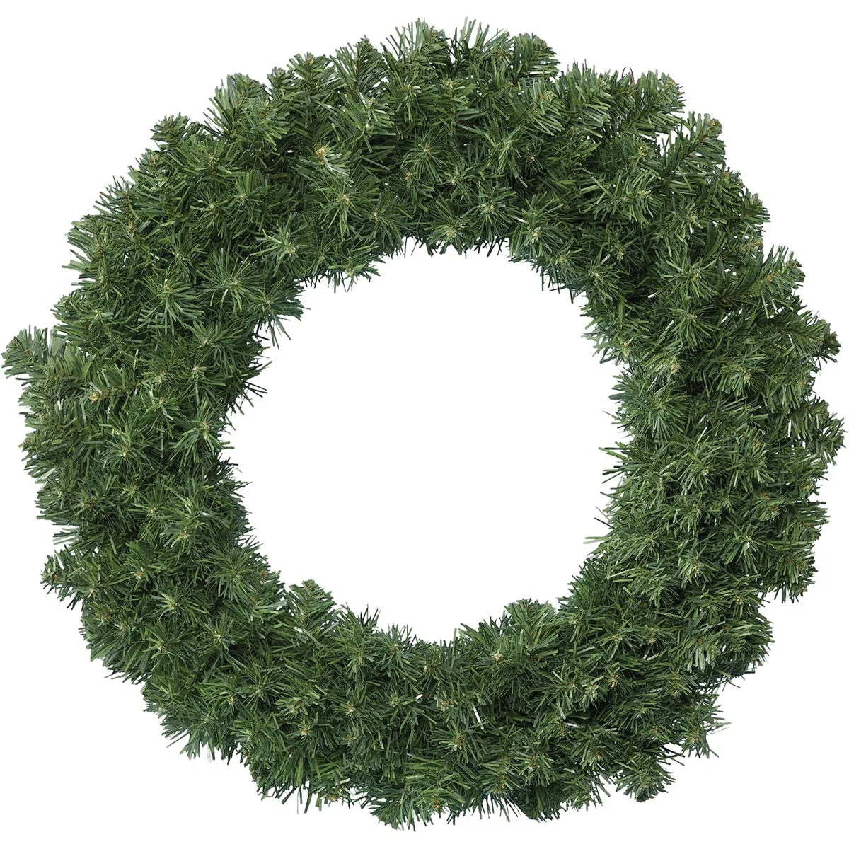 World-Class Everlands Imperial 23 In. Soft Needle Pine Artificial Wreath Convenient
