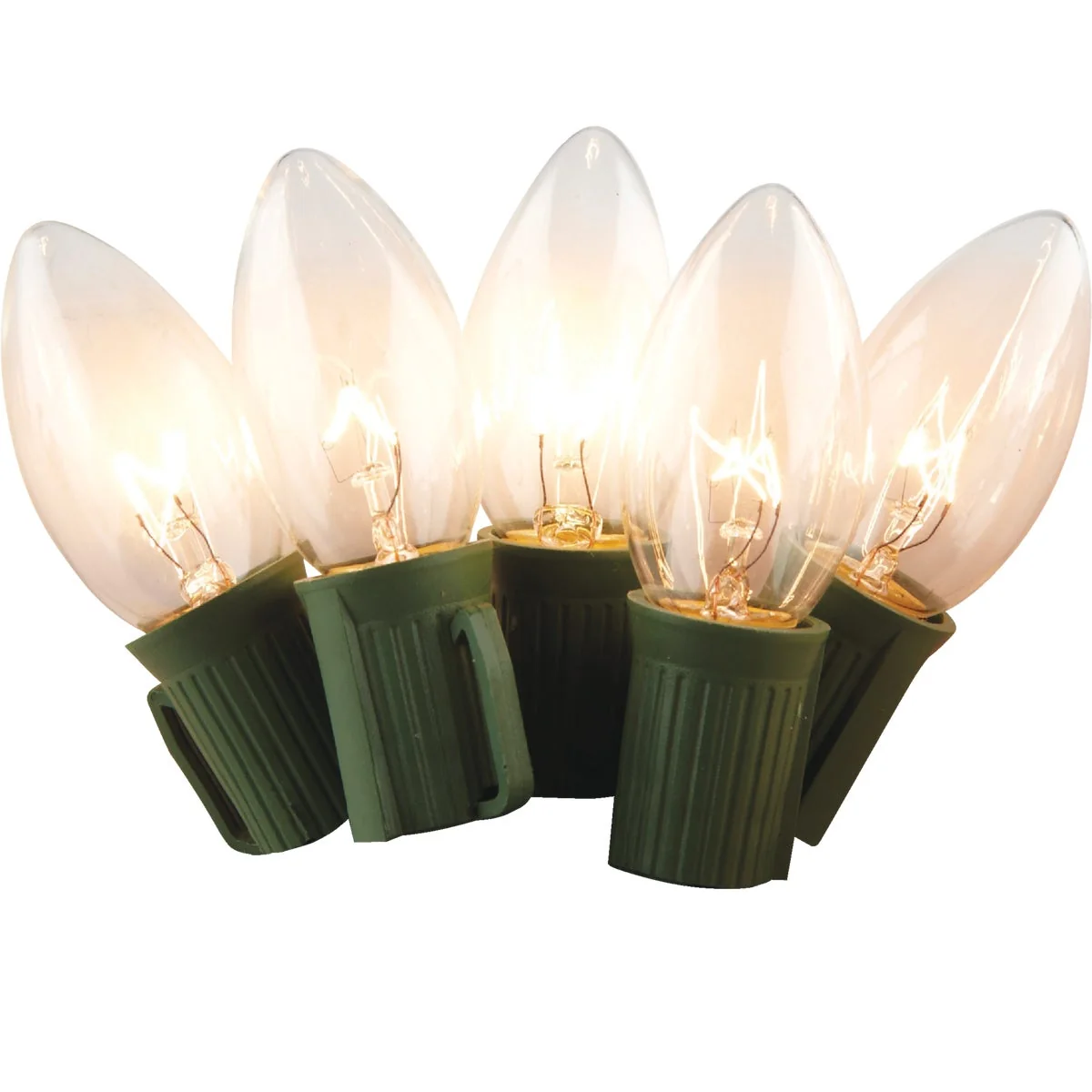 Efficient J Hofert Clear 25-Bulb C9 Incandescent Light Set High-End