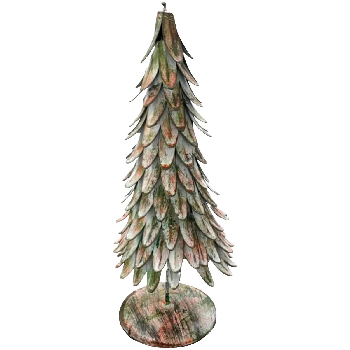 Flexible 12 In. White Wash Metal Christmas Tree Carefully Designed
