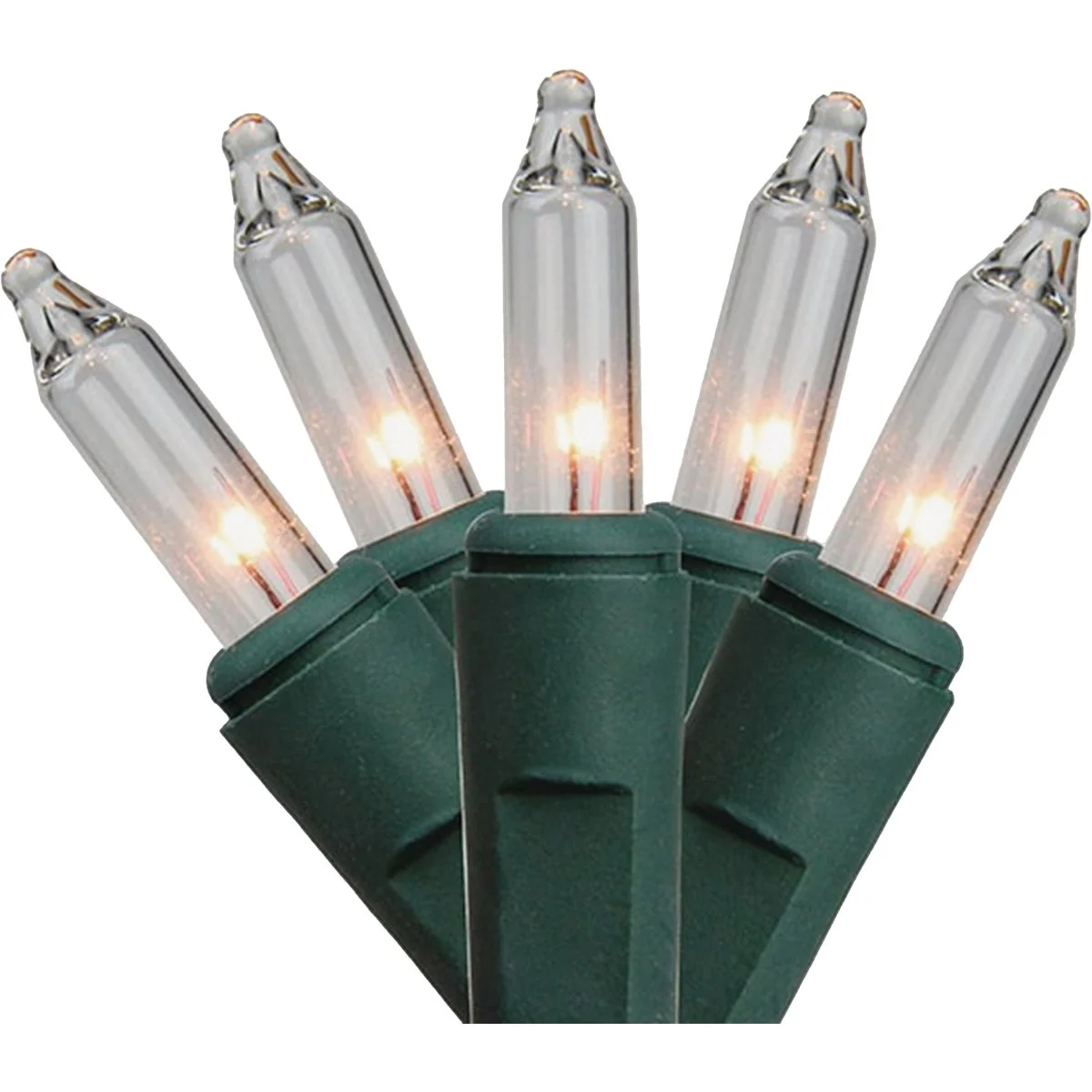 Contemporary J Hofert Pure White 250-Bulb Mini LED Light Set with Green Wire Expertly Made