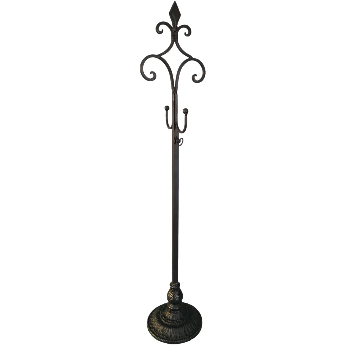 Traditional 28 In. Telescoping Metal Black Wreath Hanger Easy-to-Use