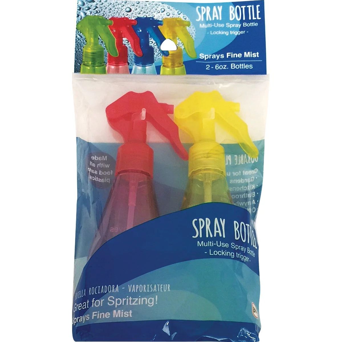 Breathable Jacent 6 Oz. Plastic Spray Bottle 2-Pack Versatile