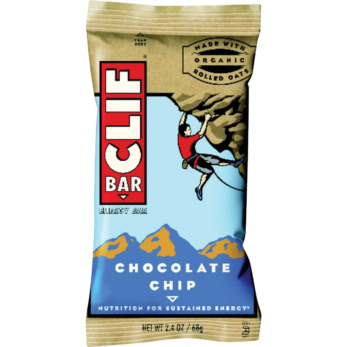 Premium Clif Bar Chocolate Chip 2.4 Oz. Energy Nutrition Bar Trusted
