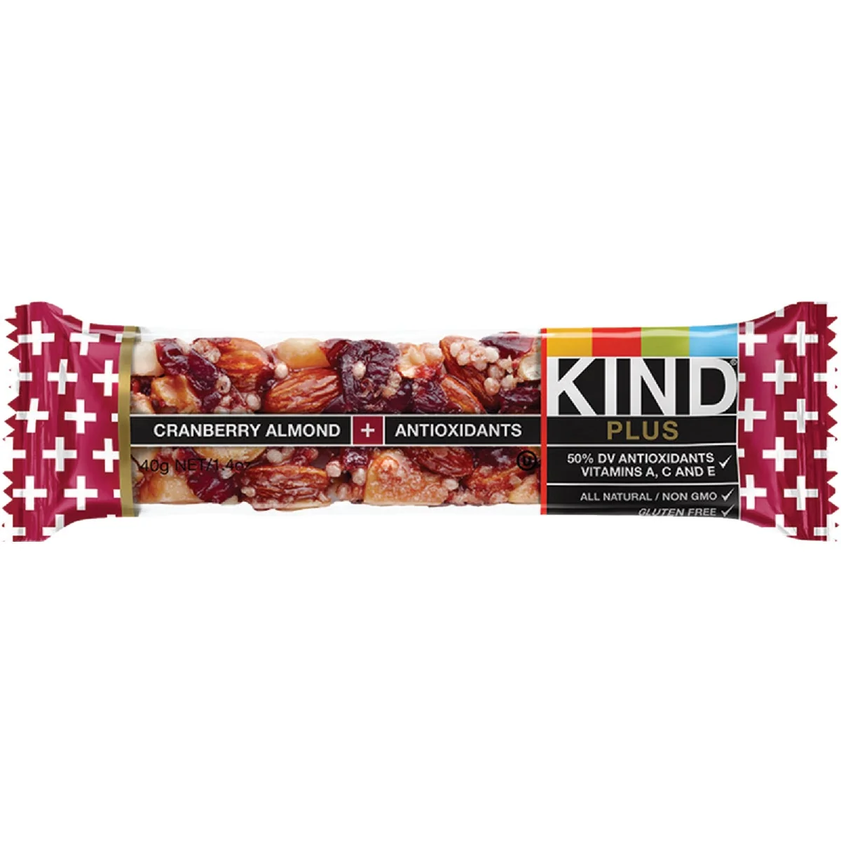 Breathable Kind Cranberry Almond 1.4 Oz. Nutrition Bar Responsible