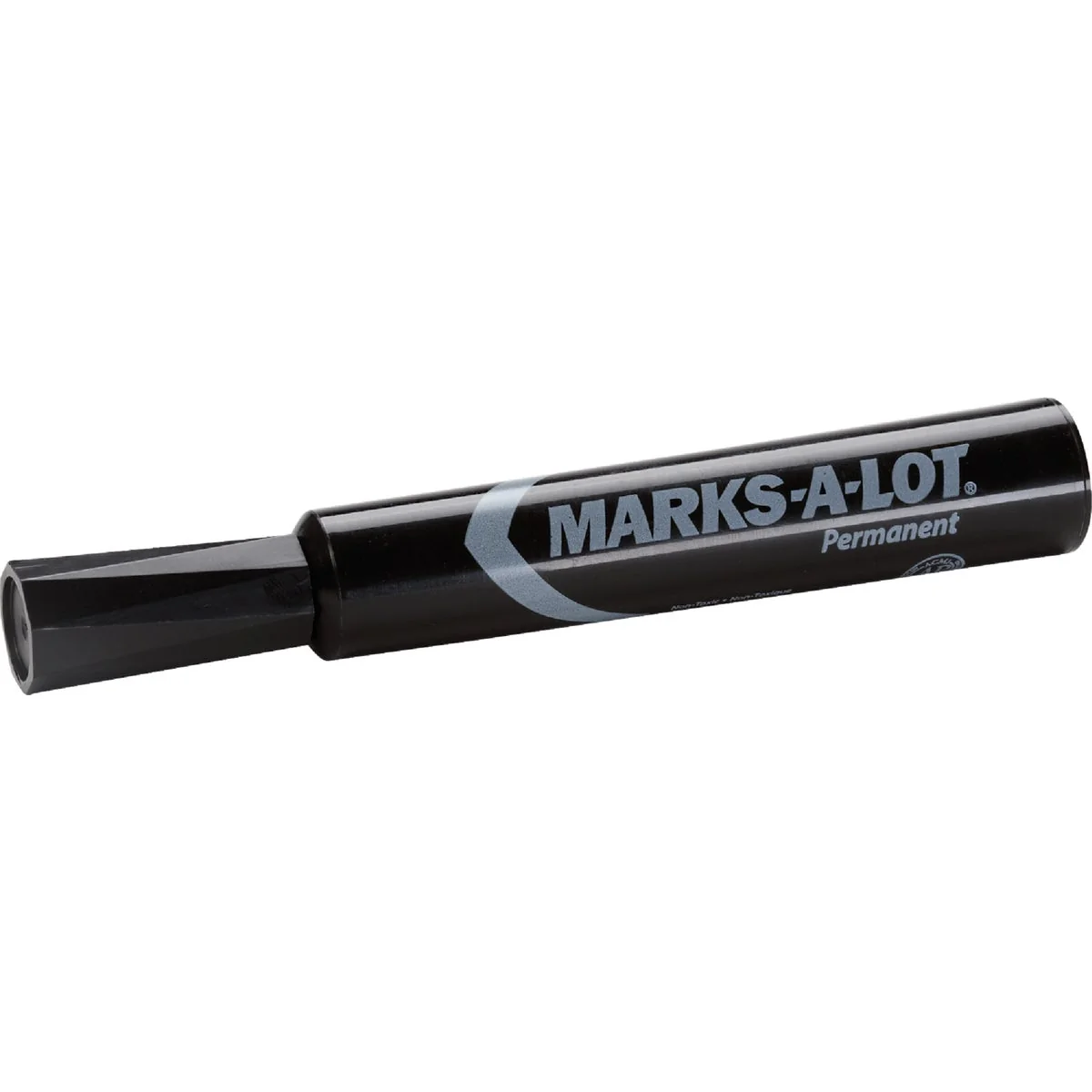 Authentic Marks-A-Lot Black Regular Chisel Tip Permanent Marker Environmentally Friendly