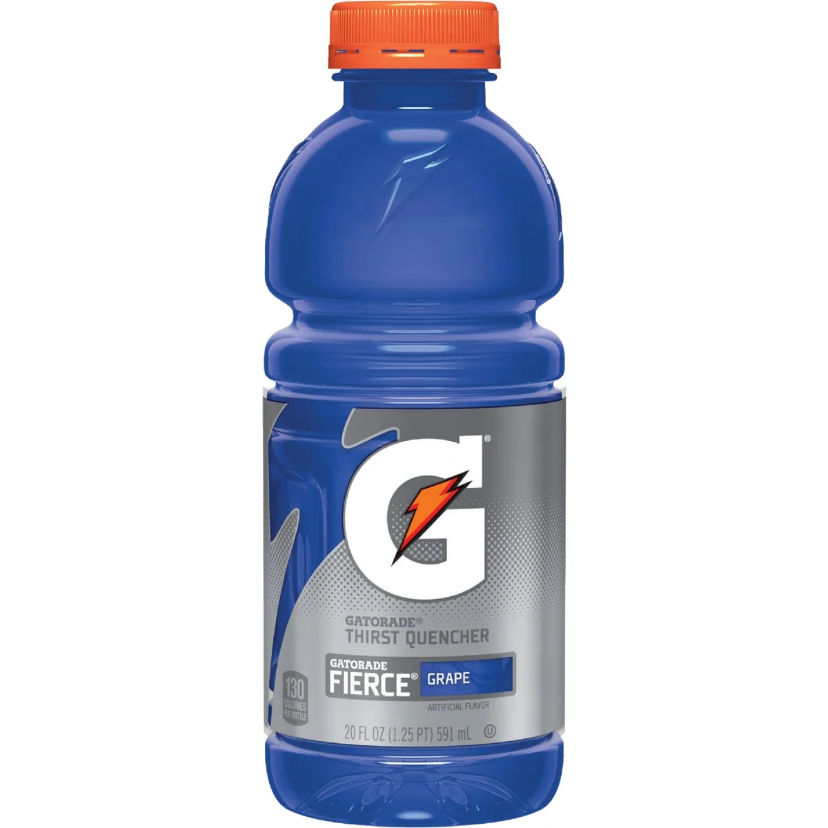 Organic Gatorade 20 Oz. Fierce Grape Wide Mouth Thirst Quencher Drink 24-Pack Easy-to-Use
