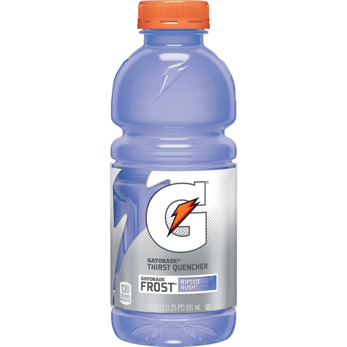 Practical Gatorade 20 Oz. Frost Riptide Rush Wide Mouth Thirst Quencher Drink 24-Pack Powerful