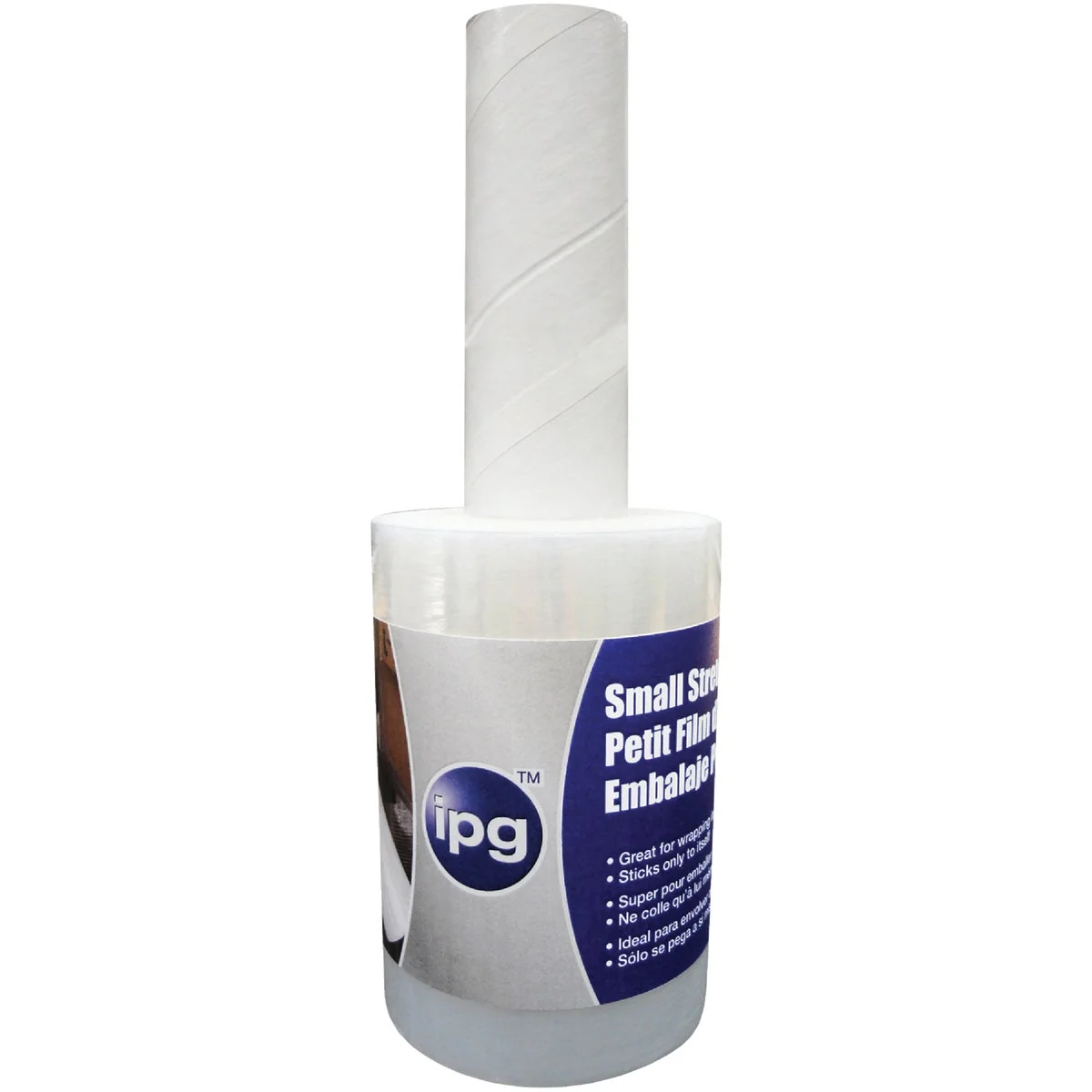 Secure IPG 5 In. X 1000 Ft. Stretch Wrap with Handle World-Class