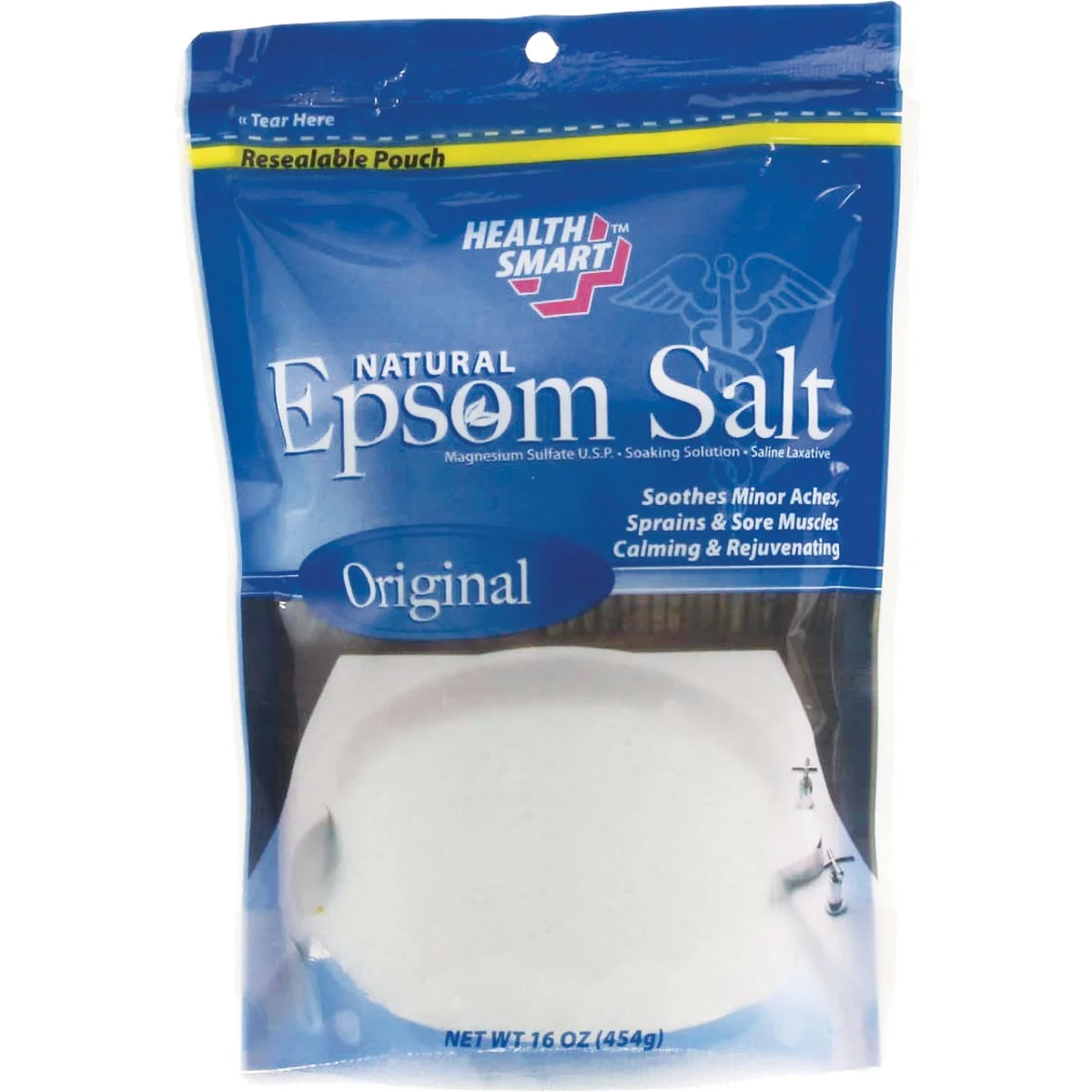 Lightweight Health Smart 16 Oz. Epsom Salt Organic
