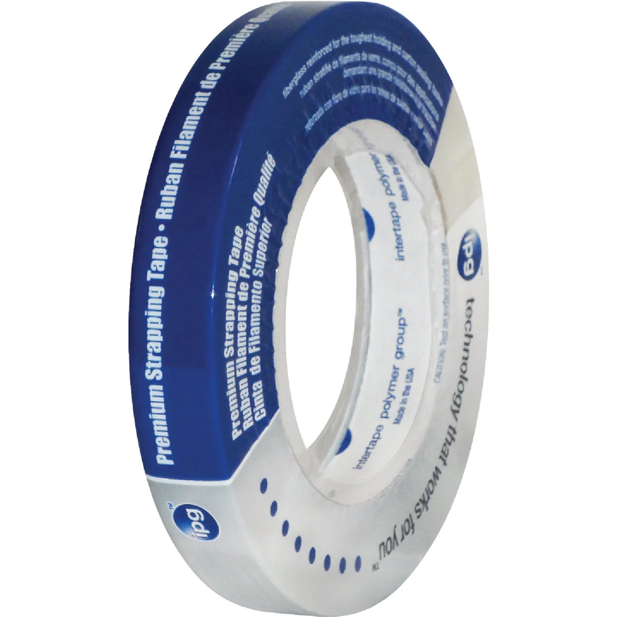 Comfortable IPG 3 4 In. W. x 60 Yd. L. Fiberglass Reinforced Strapping Tape High-Performance