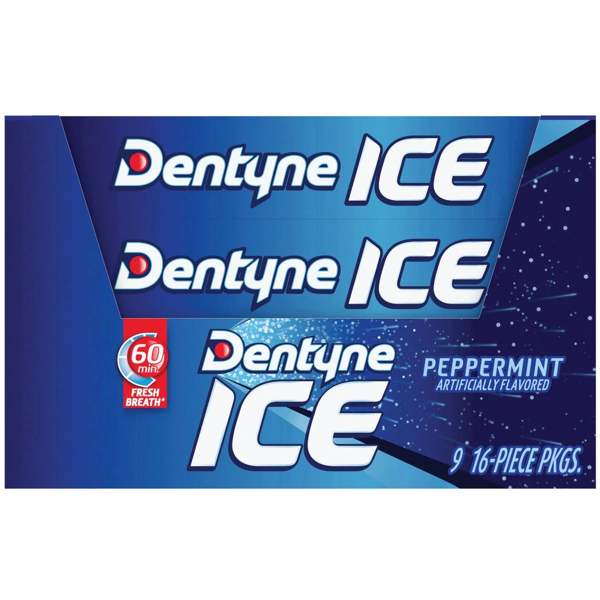 Reliable Dentyne Ice Peppermint Chewing Gum 16-Piece Genuine