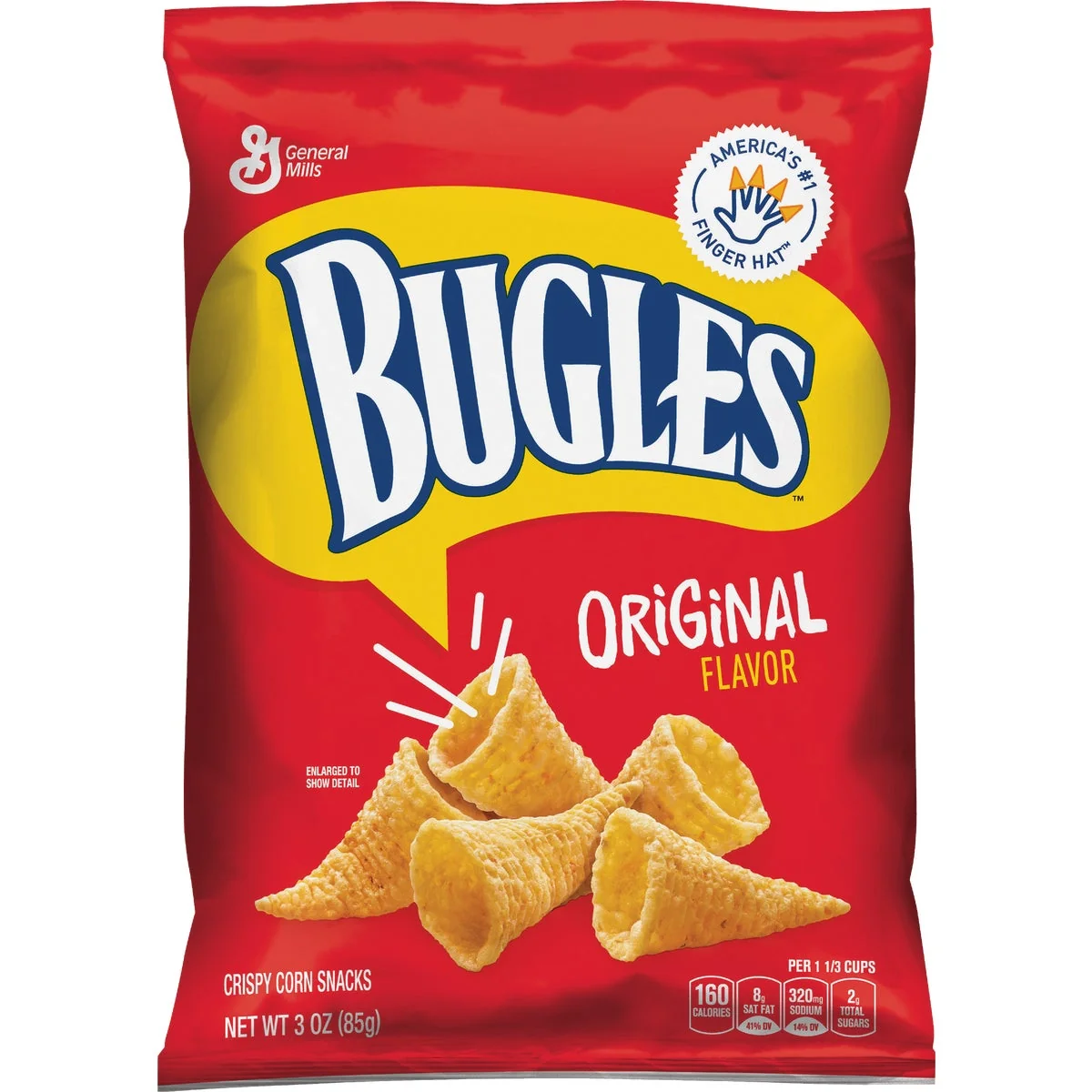 Certified Bugles 3 Oz. Corn Snack Artisan