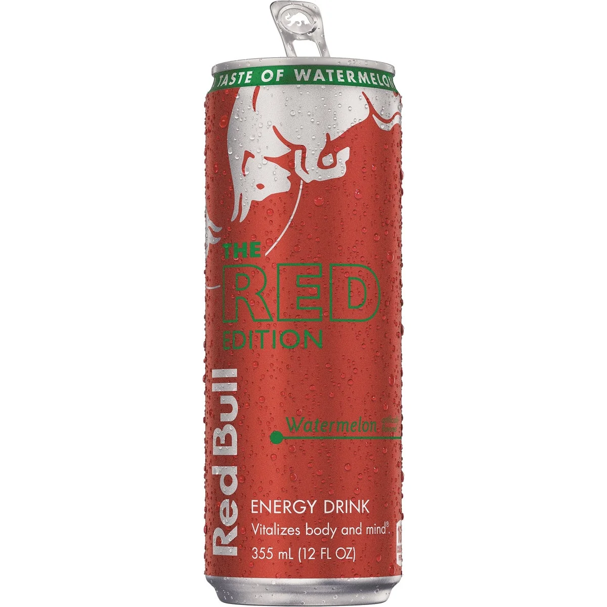 User-Friendly Red Bull 12 Oz. Watermelon Flavor Energy Drink Recyclable