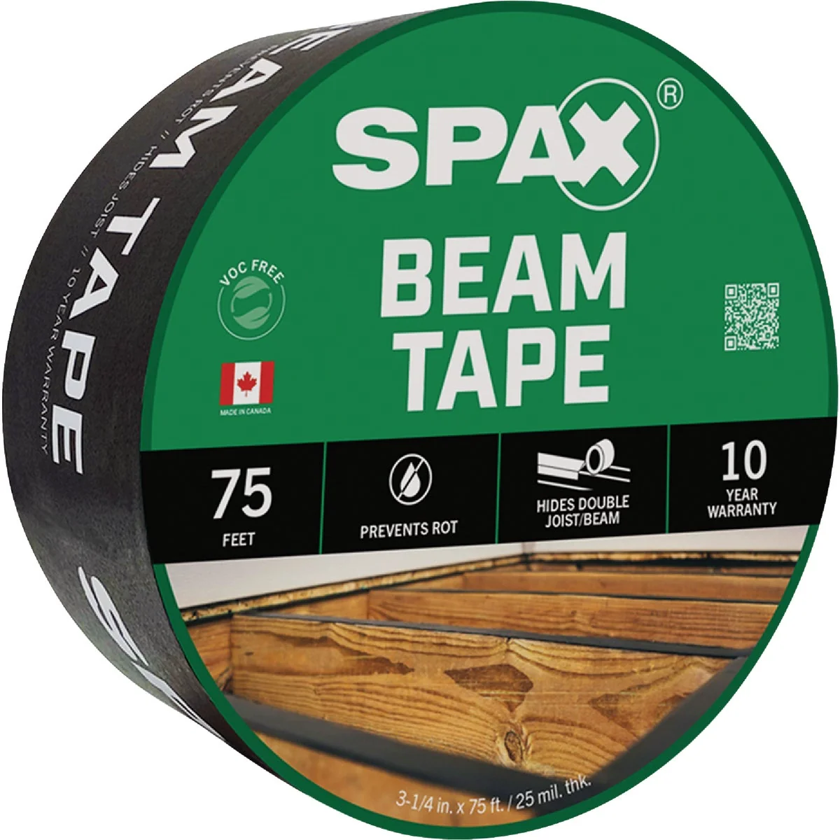 Exceptional SPAX 3-1 4 In. x 75 Ft. Beam Tape Expertly Made
