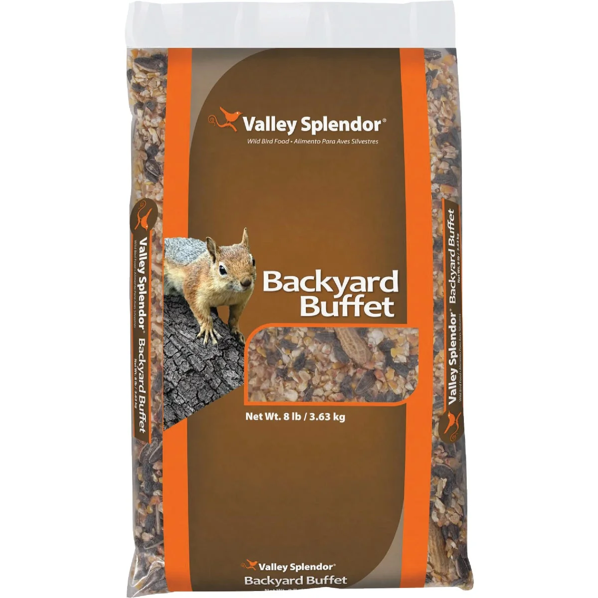 Durable Valley Splendor Backyard Buffet 8 Lb. Chipmunk Squirrel Wildlife Feed High-End