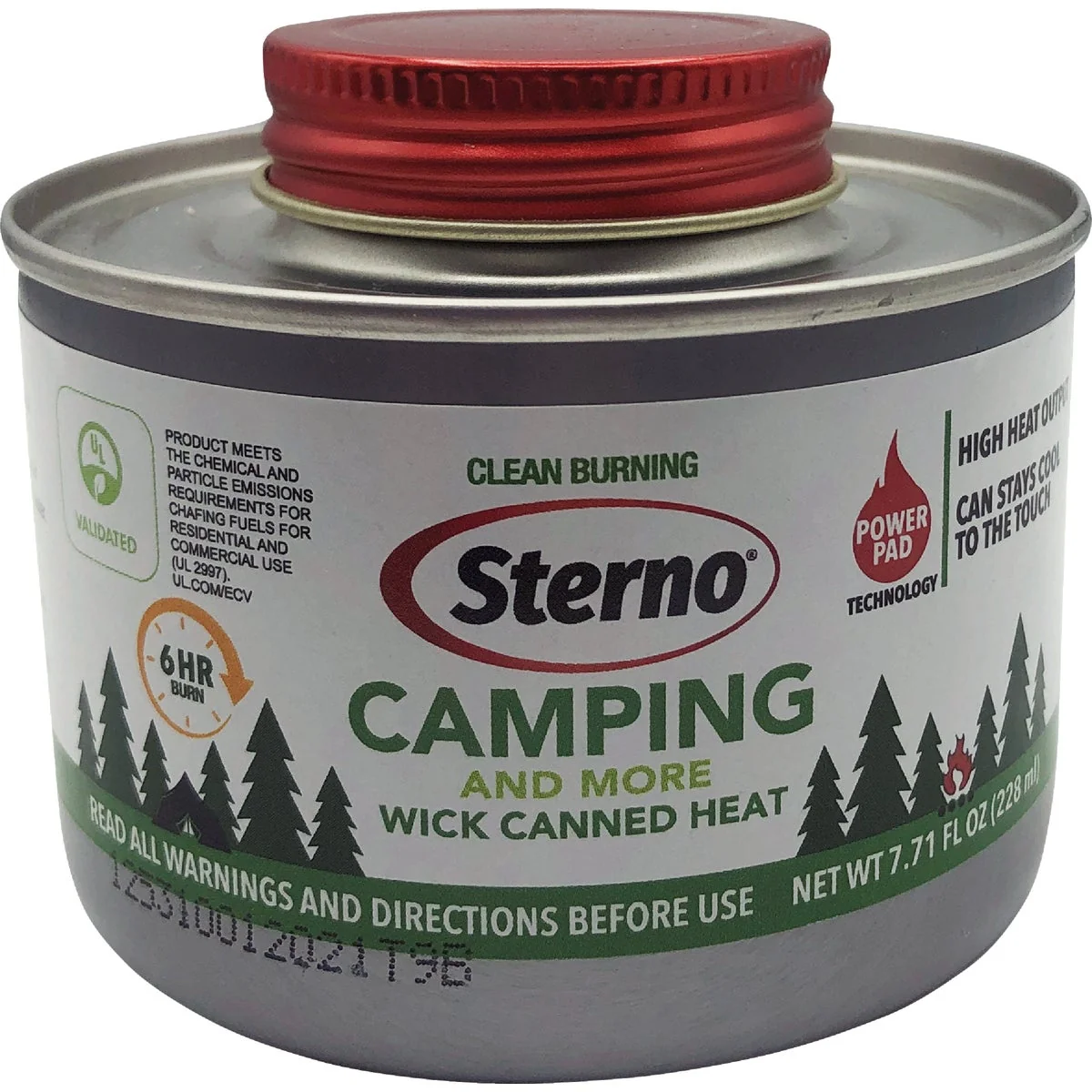 Smooth Sterno 7.71 Oz. Wick Canned Heat Versatile
