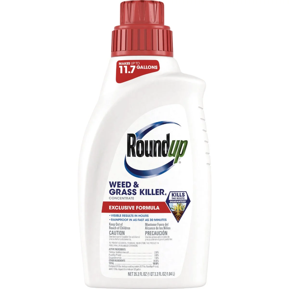 Safe Roundup 35.2 Oz. Exclusive Formula Concentrate Weed Grass Killer Exceptional