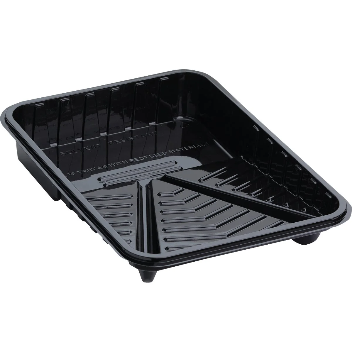 Trendy Linzer 9 In. Black Plastic Roller Paint Tray Organic