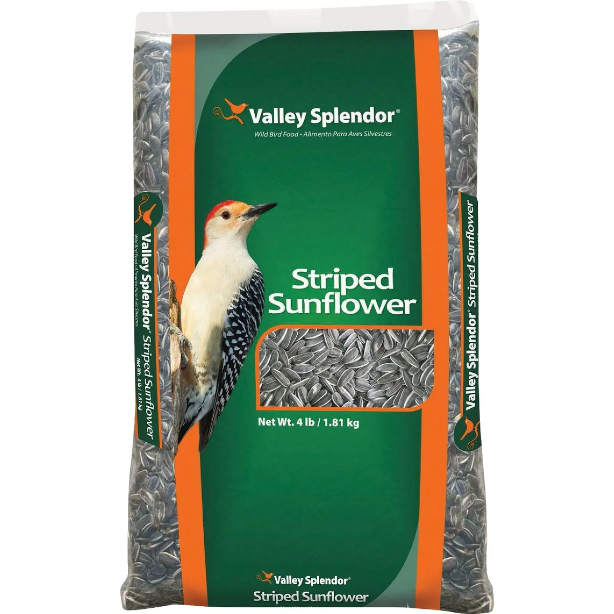 Clean Valley Splendor 4 Lb. Striped Sunflower Seed Easy-to-Use