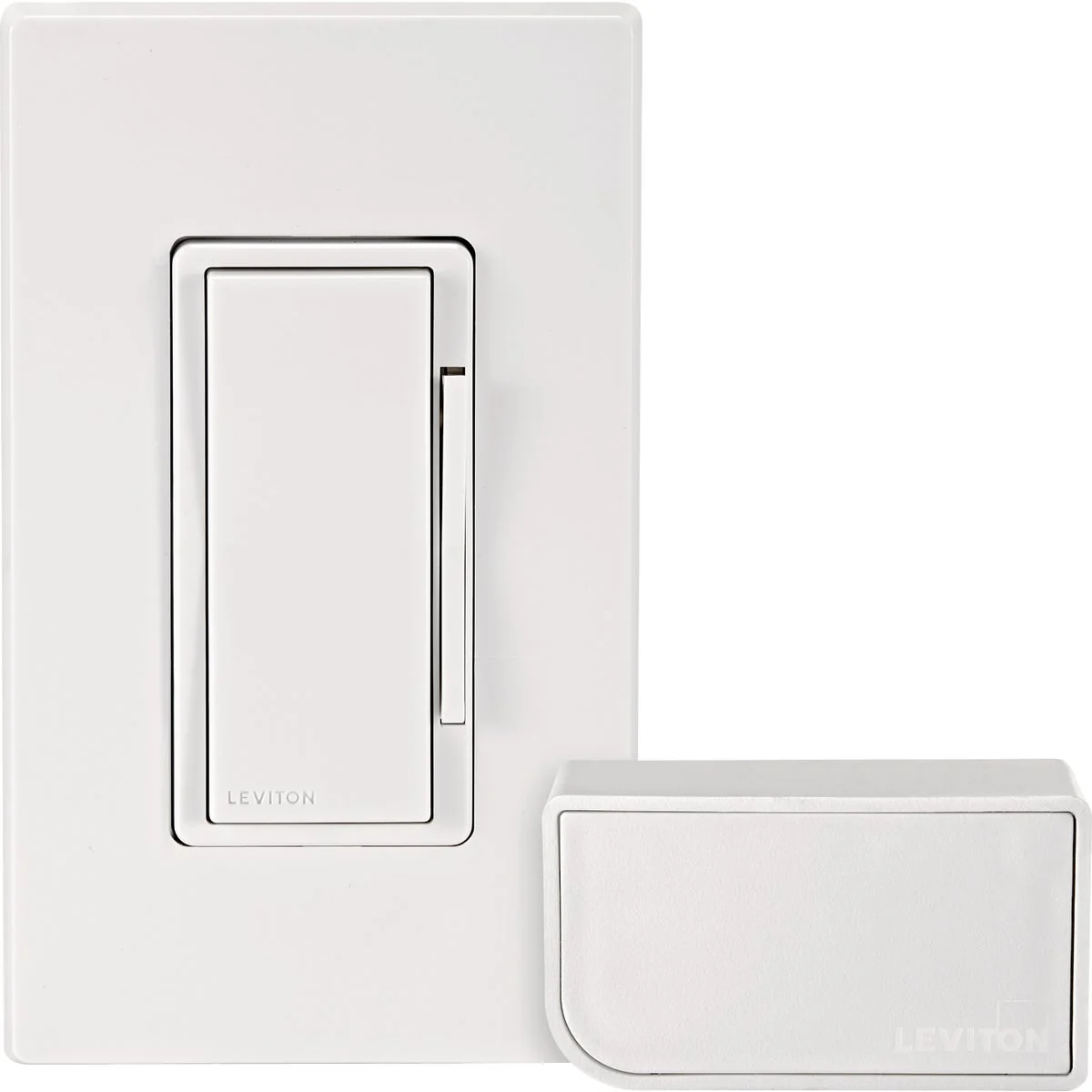 Modern Leviton Decora Smart White No-Neutral Dimmer Wi-Fi Bridge Kit Elegant