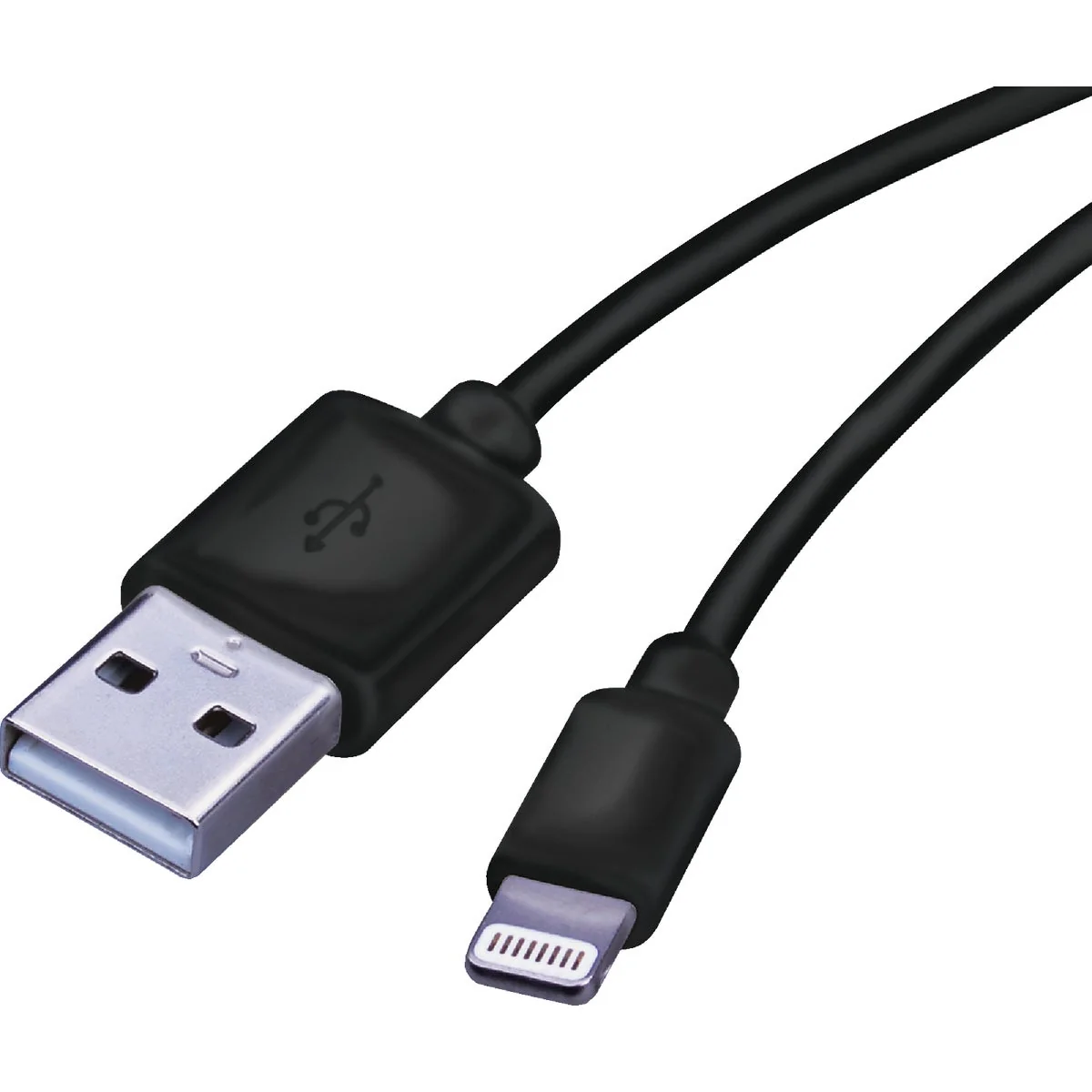 Artisan Blue Jet 6 Ft. Black Lightning to Type-A USB Charging Sync Cable Next-Generation