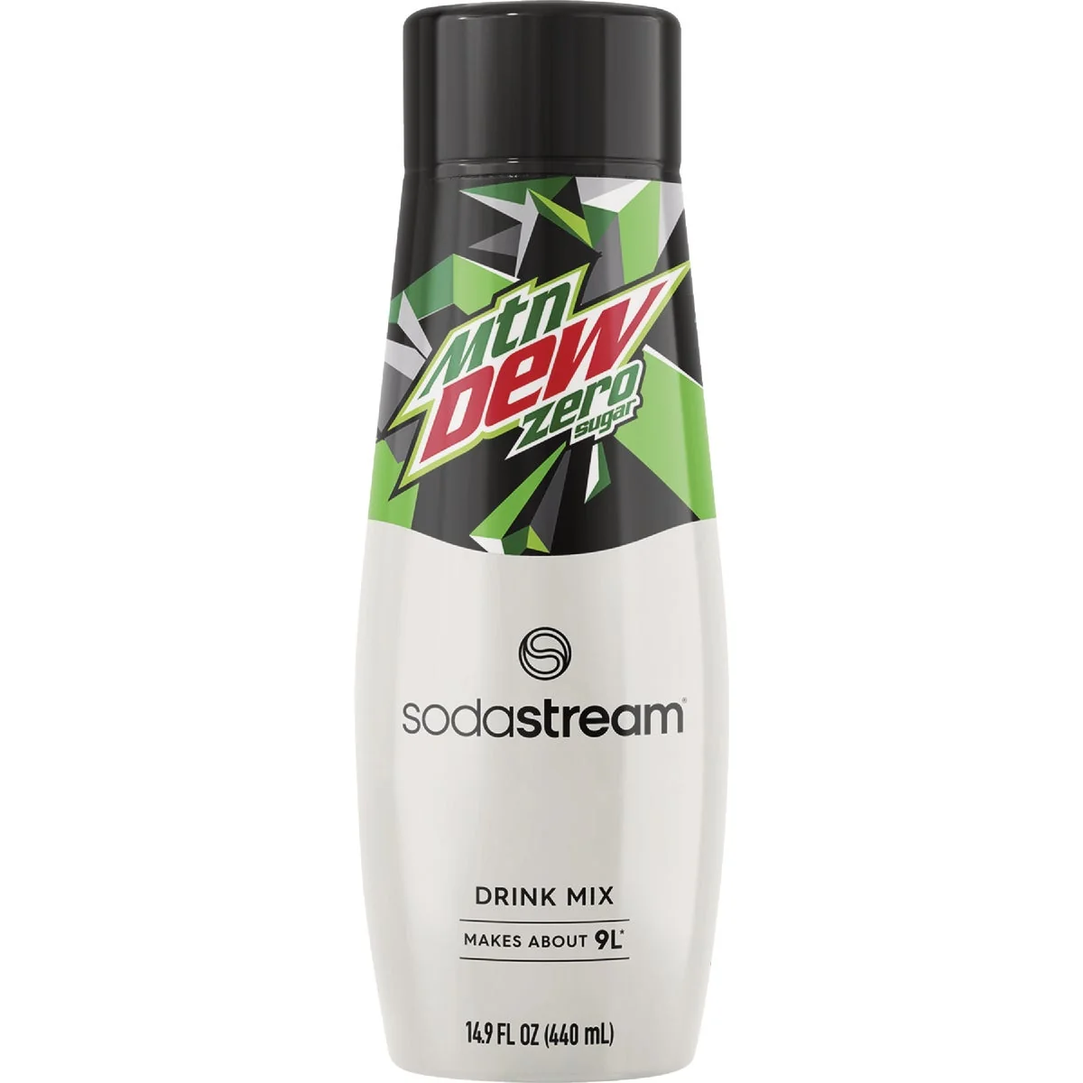 Innovative SodaStream 14.9 Oz. Mtn. Dew Zero Sparkling Beverage Mix Next-Generation