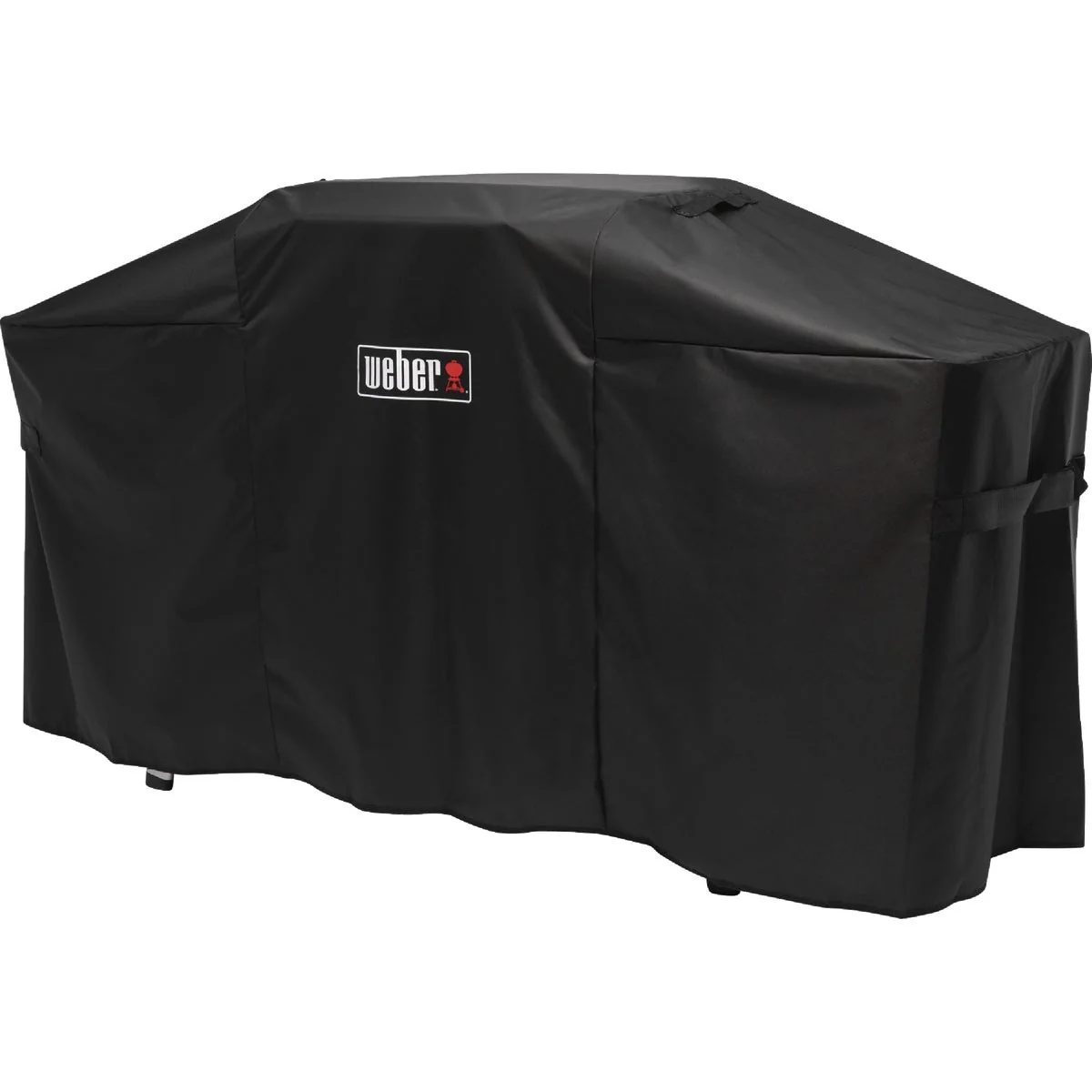 Smart Weber 17 In. 22 In. Polyester Black Full Griddle Cover Innovative