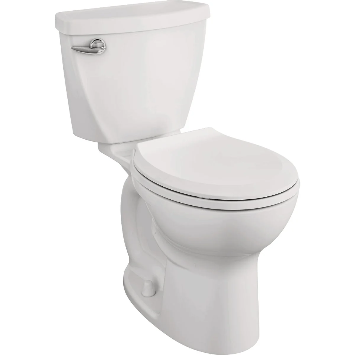 Organic American Standard Cadet 3 White Chair Height Round Bowl 10 In. Rough-In 1.28 GPF Toilet Fast