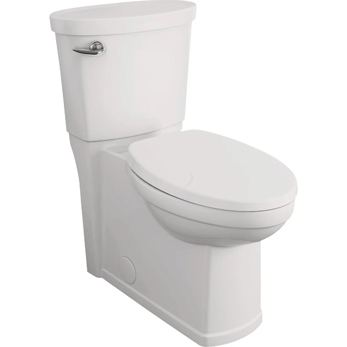 High-Quality American Standard Cadet 3 Decor White Chair Height Elongated Bowl 1.28 GPF Toilet Recyclable