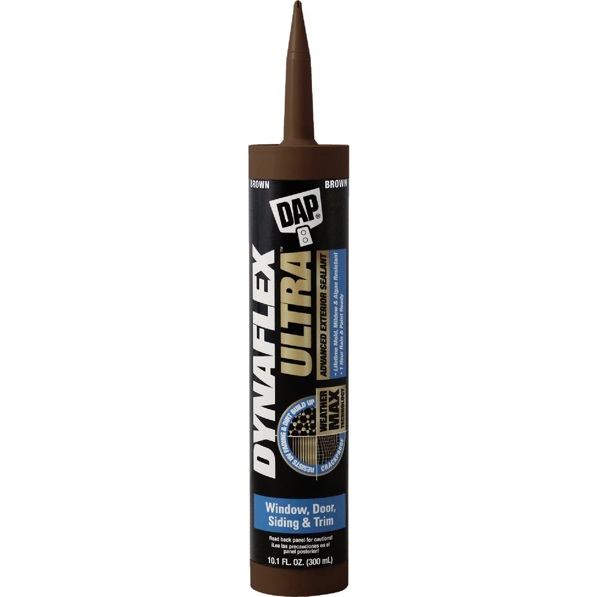 Trendy Dap Dynaflex Ultra 10.1 Oz. Brown Advanced Exterior Sealant for Window Door Siding Reliable