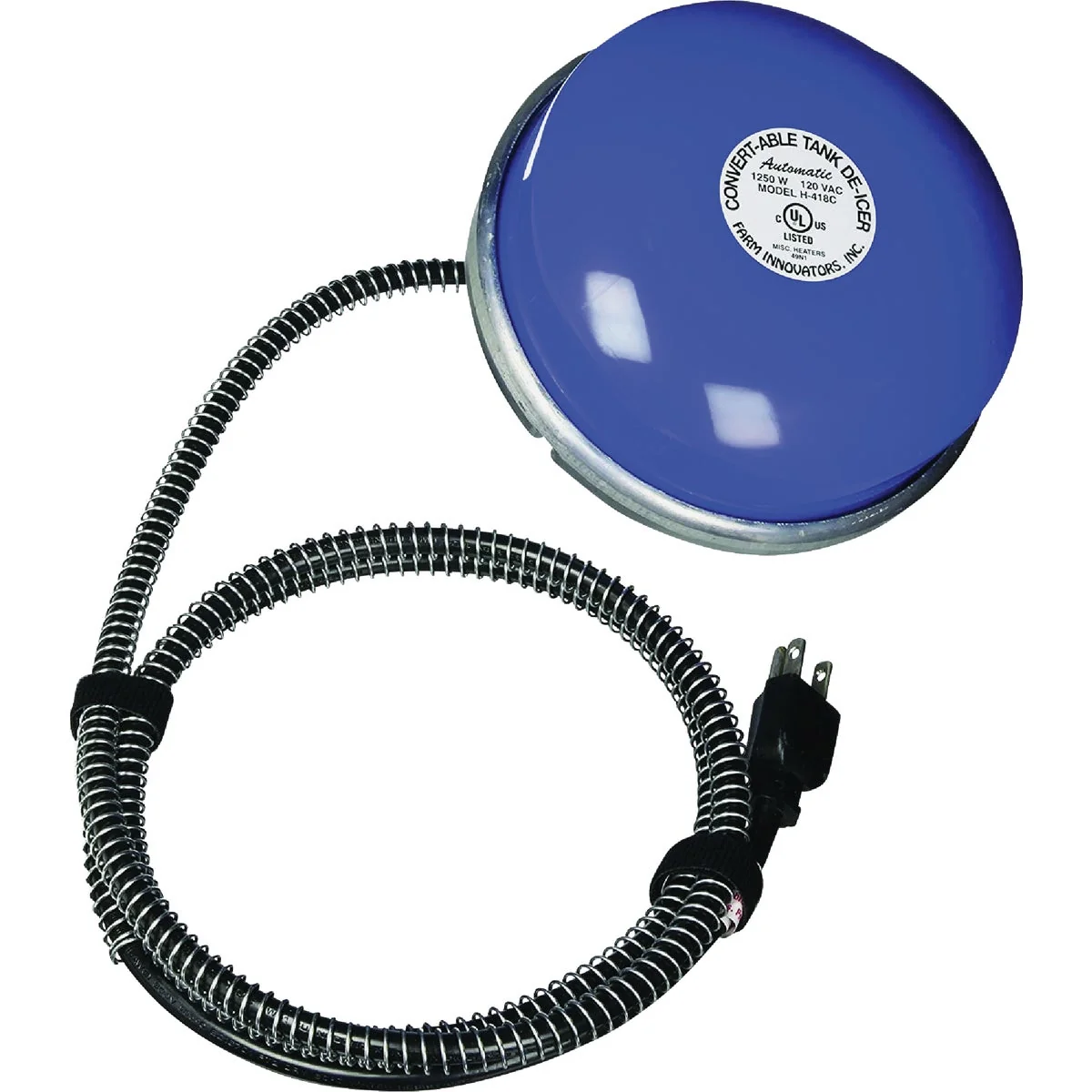 Fine Farm Innovators Convert-Able 1250W Floating Submergible Tank De-Icer Advanced
