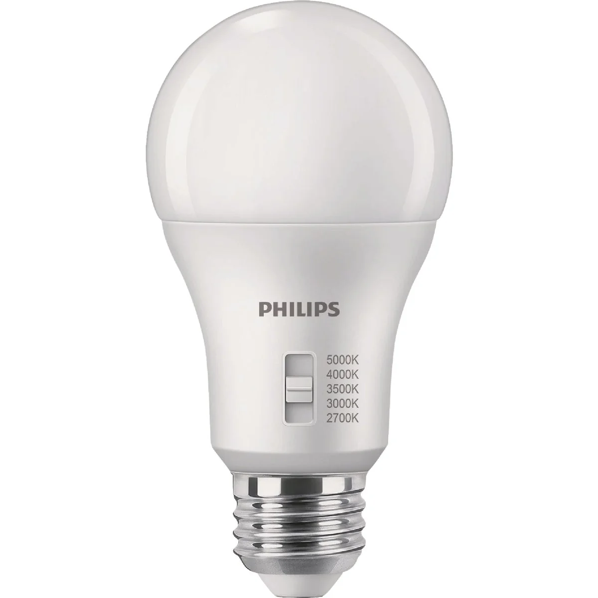 Original Philips 100W Equivalent 5 CCT A19 Medium Dimmable LED Light Bulb 2-Pack Effective