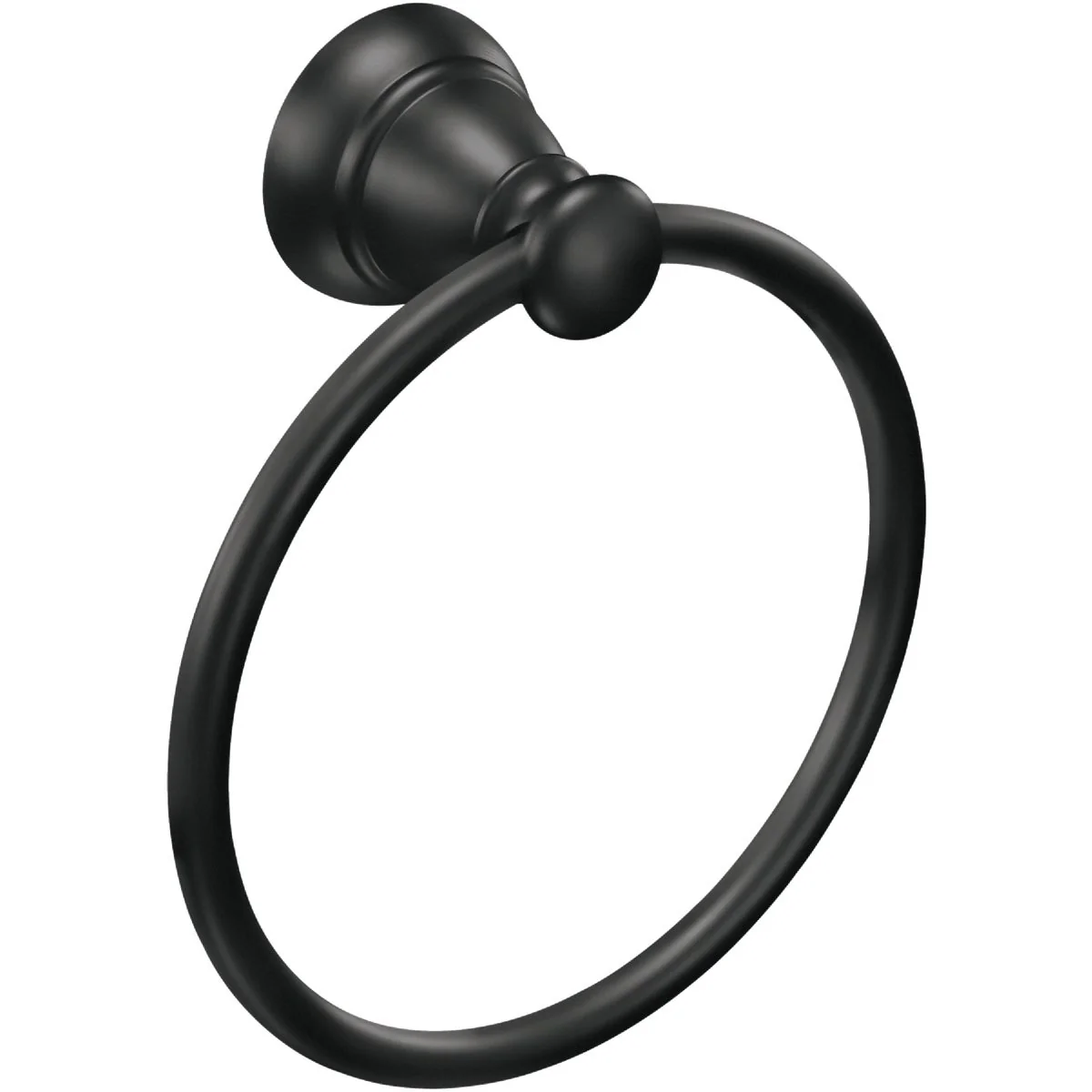 Luxury Moen Banbury 6 In. Towel Ring Matte Black Fine Crafted