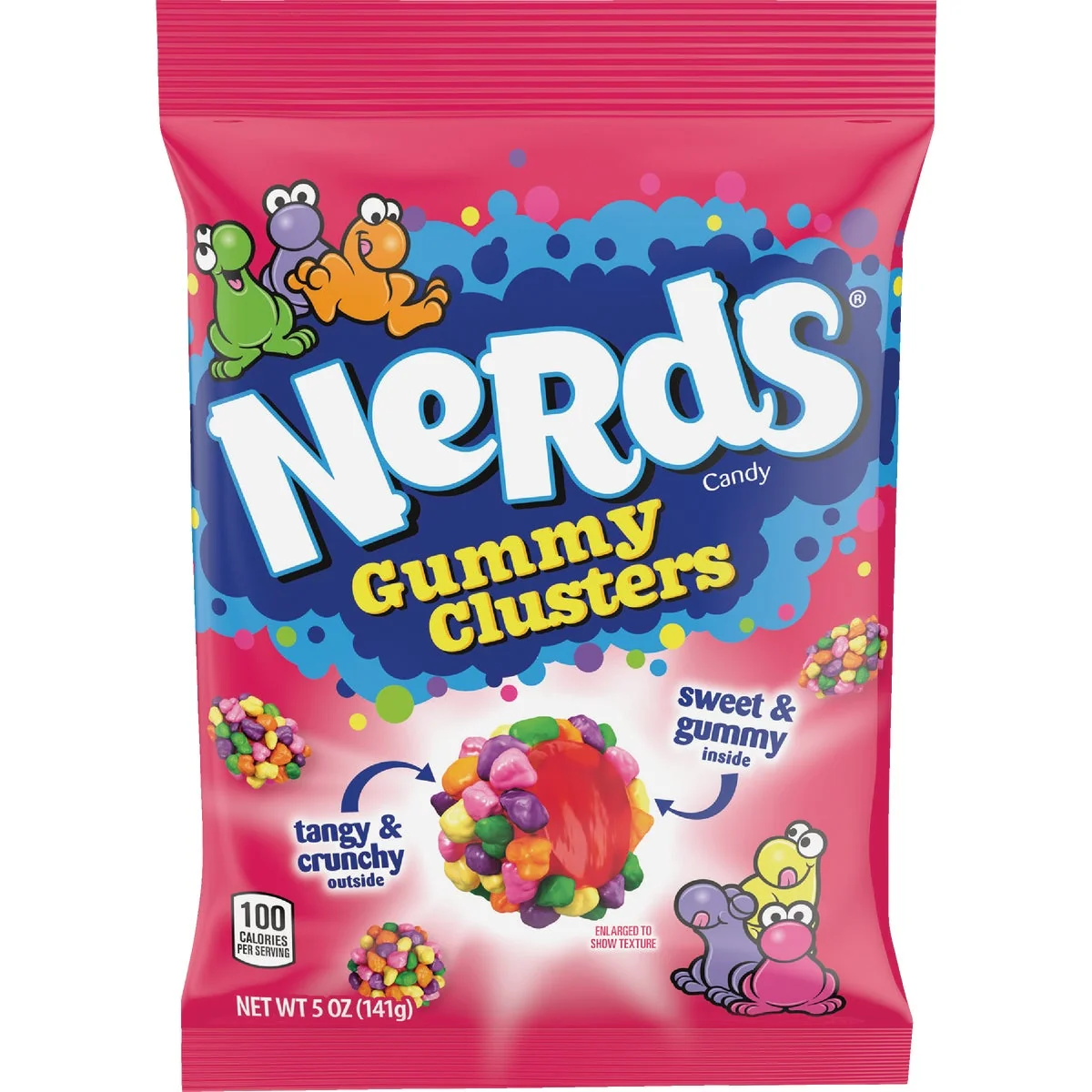 Trusted Nerds 5 Oz. Gummy Clusters Candy Outstanding