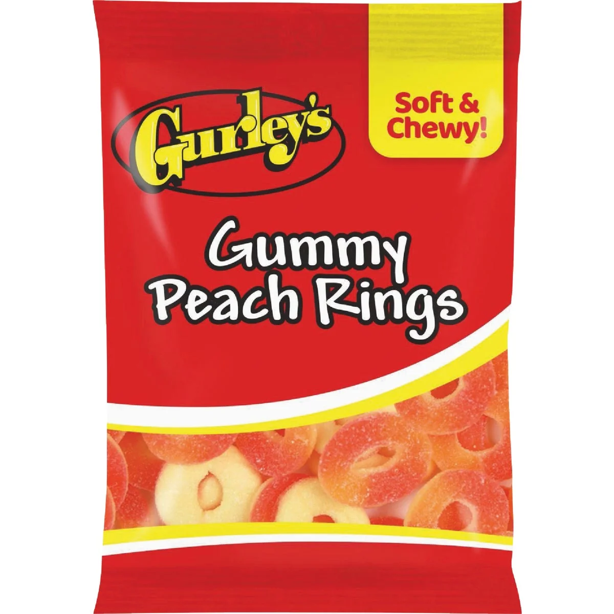 Efficient Gurley’s 4.5 Oz. Gummy Peach Rings Consistent